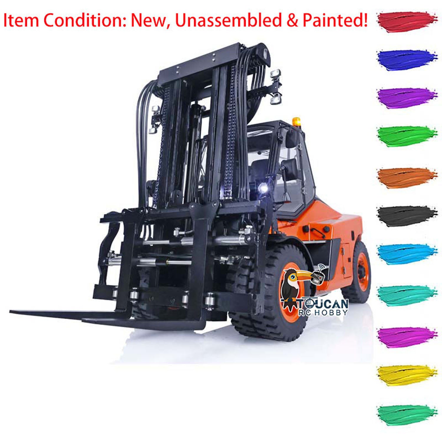 Heavy duty best sale rc forklift