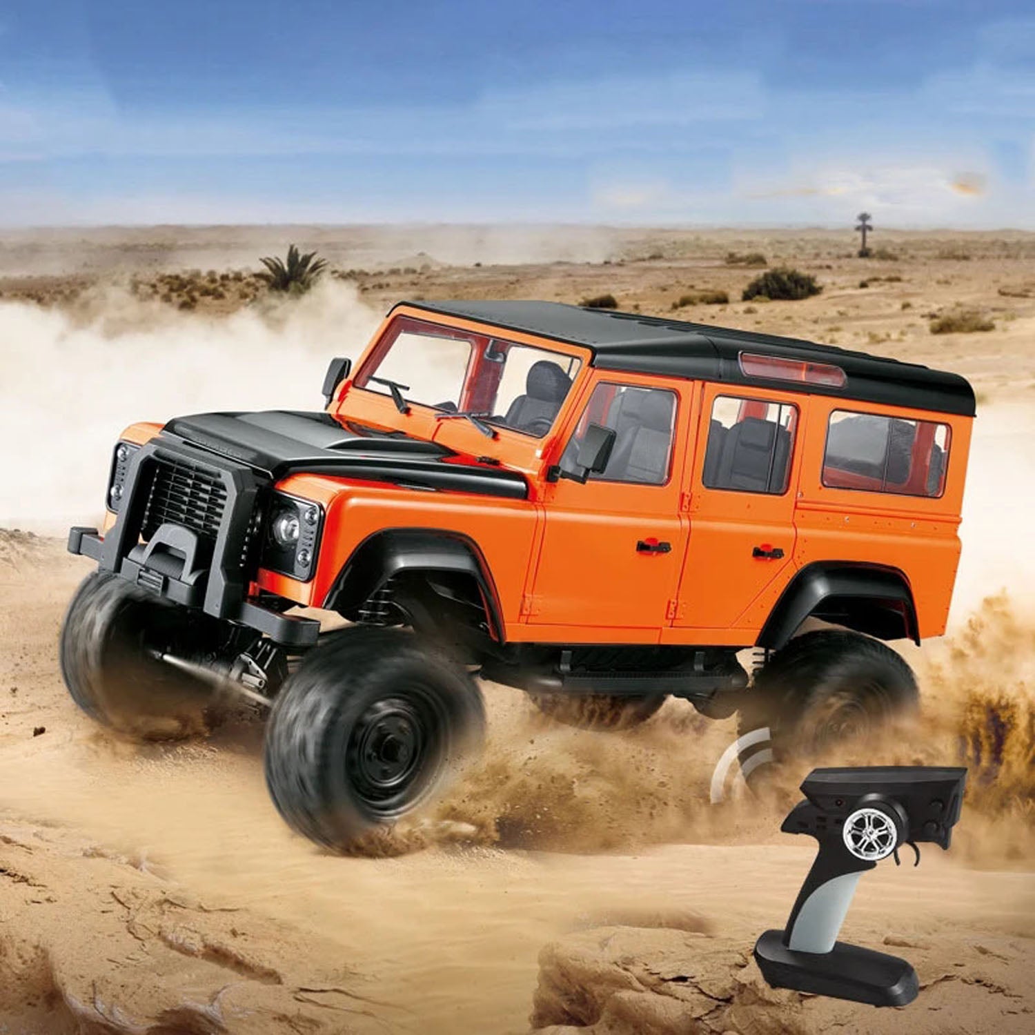 Double E 1 8 Scale Rc Crawler Car 4x4 E102-003 2.4g 4wd Remote Control 