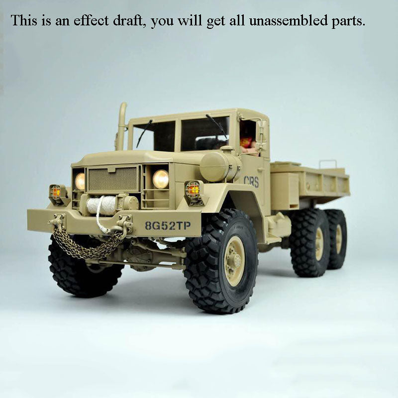 1/12 CROSSRC 6*6 Radio Control Off Road Military Emulated Truck