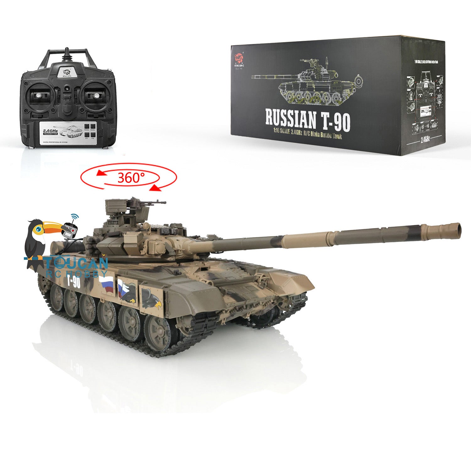 Henglong 1/16 7.0 Rc Tank Remote Control Tanks for Adult (3868 Professional  Version)