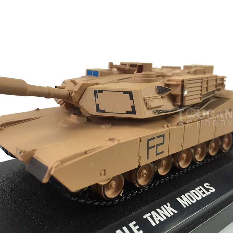 Henglong 1/72 Scale Plastic Germany Tiger 1 Tank 3818 U.S. Abrams M1A2 3918 Static Model DIY Ornament Collection