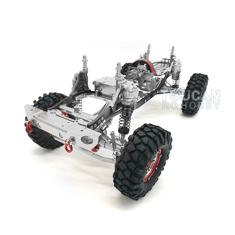 Metal Chassis for 1 10 AXIAL SCX10 D90 RC Crawler Radio Controlled Climbing Vehicle DIY Model Wheel W O ESC Upgraded Tires
