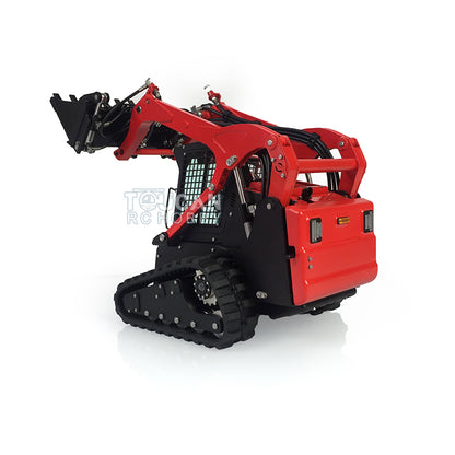 US STOCK RC LESU 1/14 Metal Hydraulic Aoue-LT5 Tracked Skid-Steer Loader RTR  Lights Sounds Truck Model