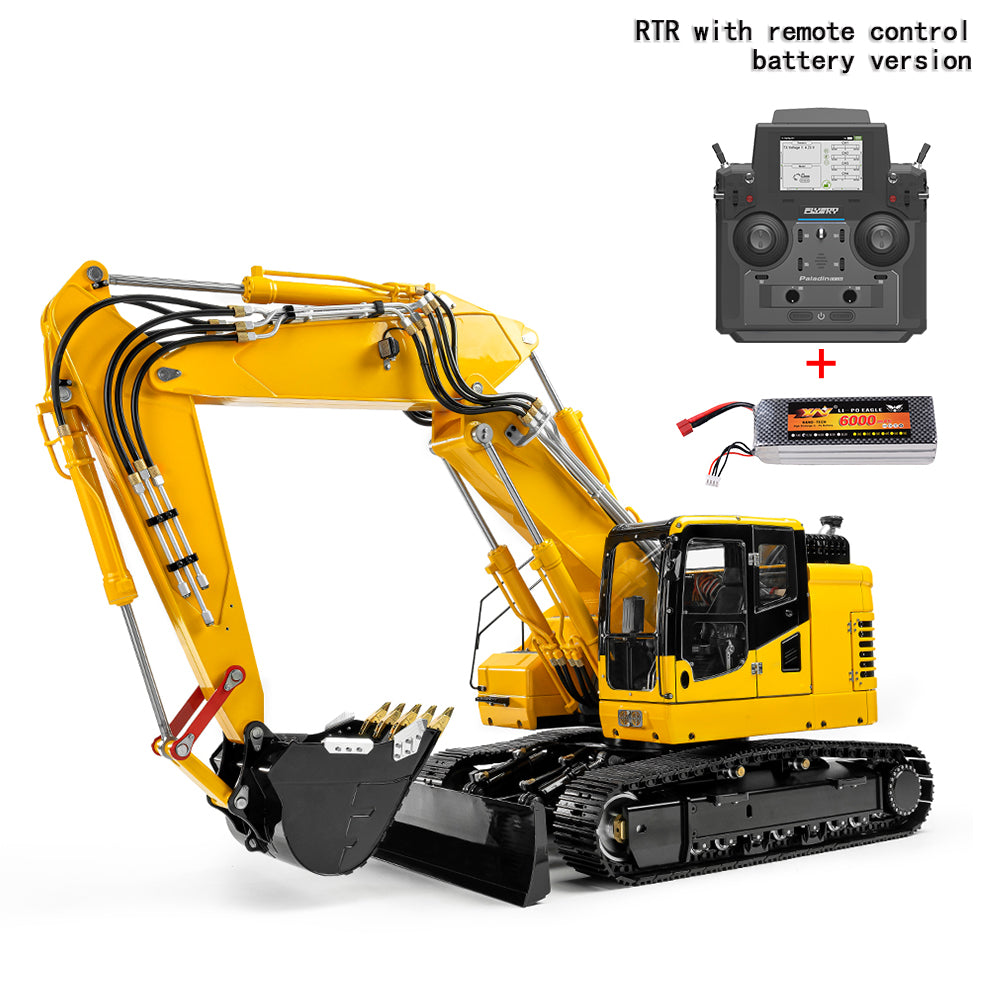 LESU 1/14 Metal Aoue ET26L Hydraulic RC Excavator Radio Control Digger Hobby Model Optional Version PNP RTR ESC Servo Motor