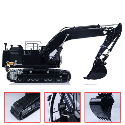 LESU 1/14 Aoue LR945 Metal Hydraulic RC Excavator Remote Controlled Digger Model Painted Assembled Optional Version PNP RTR