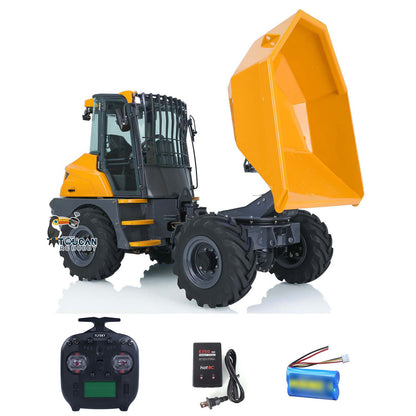 LESU 1/14 Ready To Run Painted and Assembled 4X4 AOUE-6MDX RC Hydraulic Articulated Dumper 6MDX Remote Control Tipper