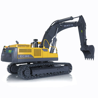 JDMODEL 1/14 360L RC Hydraulic Excavator EC360 Remote Control Truck W/ Radio Pump Cylinder Motor ESC Tracks Assembled Painted