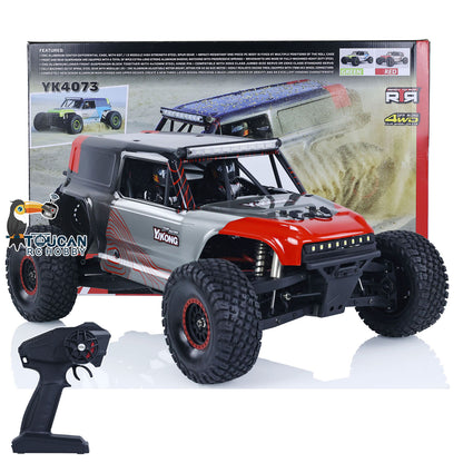 US STOCK YIKONG YK4073 4X4 1/7 Plastic RC Off-road Vehicles 4WD Remote Control Climbing Car Hobby Model TB7 Assembled Painted