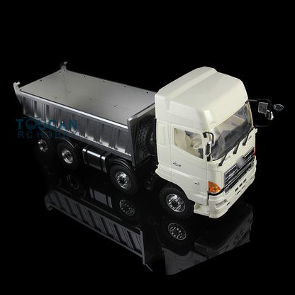 LESU 1/14 RC 700 8*8 All-wheel Drive Metal Hydraulic Dumper Truck Model ESC Motor Servo Simulation Vehicle Hobby Model DIY