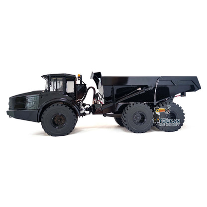 IN STOCK Remote Control 1/14 6x6 Metal Hydraulic lifting Articulated Truck A40G RC Dumper Toys Model Motor Servo Transmitter