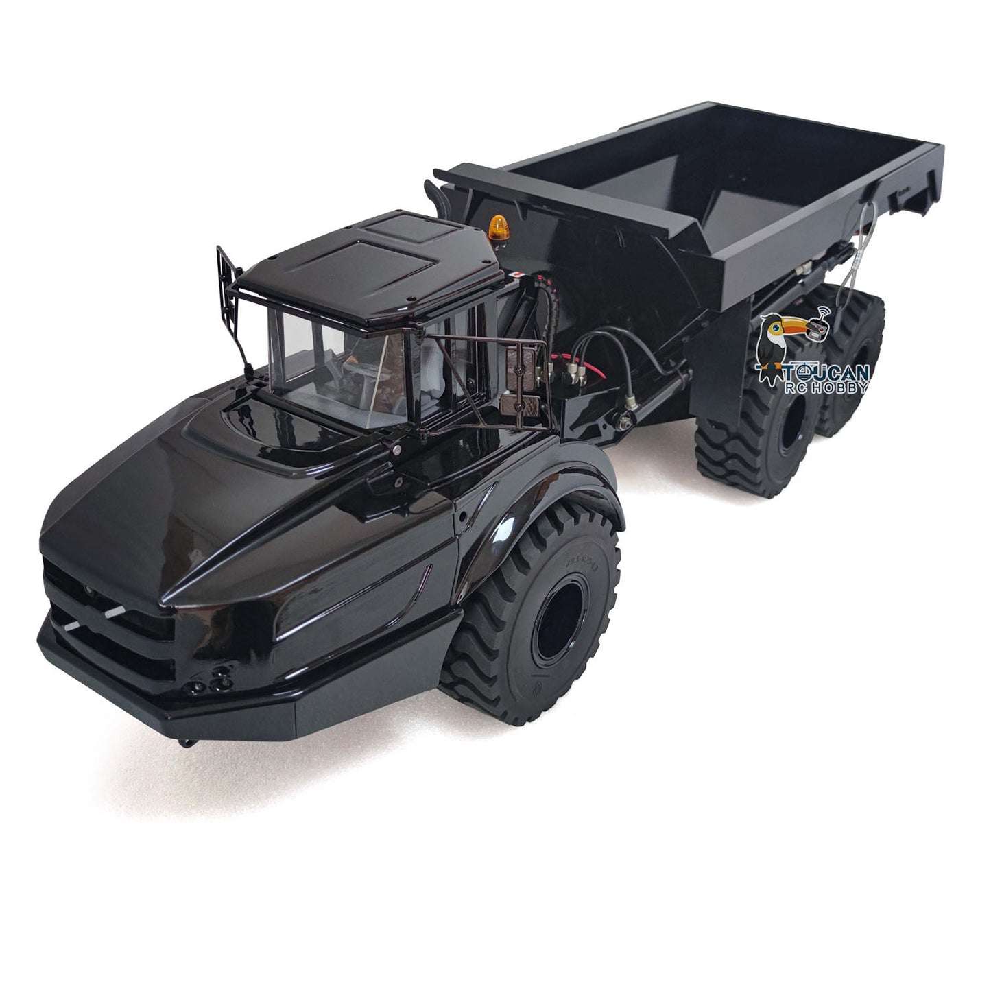 IN STOCK Remote Control 1/14 6x6 Metal Hydraulic lifting Articulated Truck A40G RC Dumper Toys Model Motor Servo Transmitter