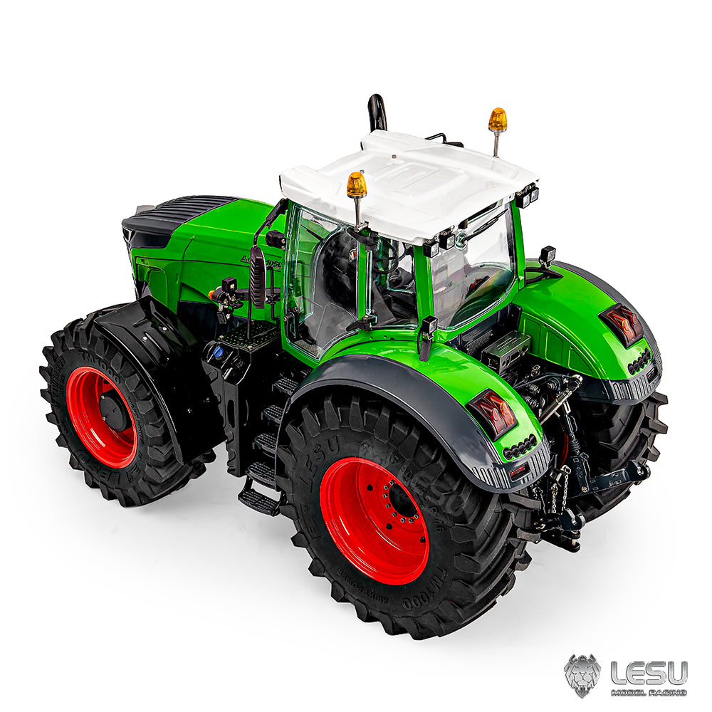 4WD Brand New LESU AOUE 1050 1/14 Metal Hydraulic RC Tractor Radio Control Vehicle Light Sound 4X4 Emulated Agricultural Car Hobby Models