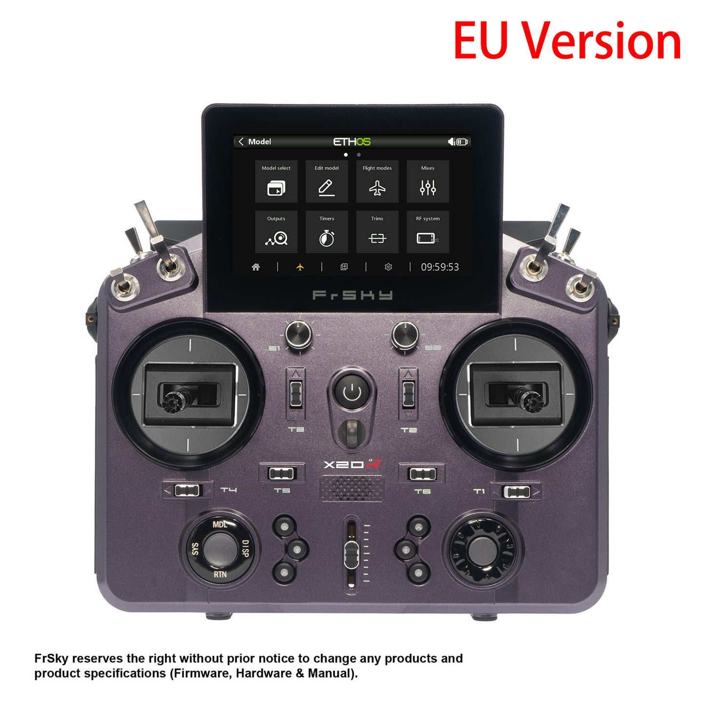 FrSky X20R Transmitter TANDEM ETHOS ACCESS ACCST D16 TD TW Radio System for RC Car Truck Boat Model 205*213*90mm