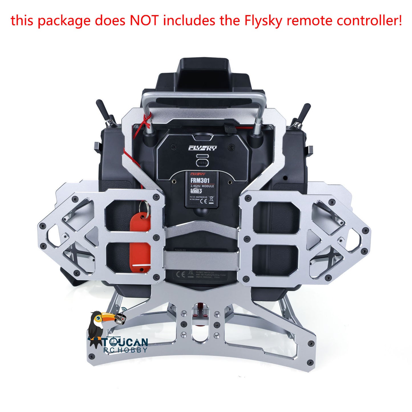 US STOCK Metal Tray Holder with Strap for Flysky Paladin PL18EV Remote Controller RC Universal Upgrade RC Model Accessory
