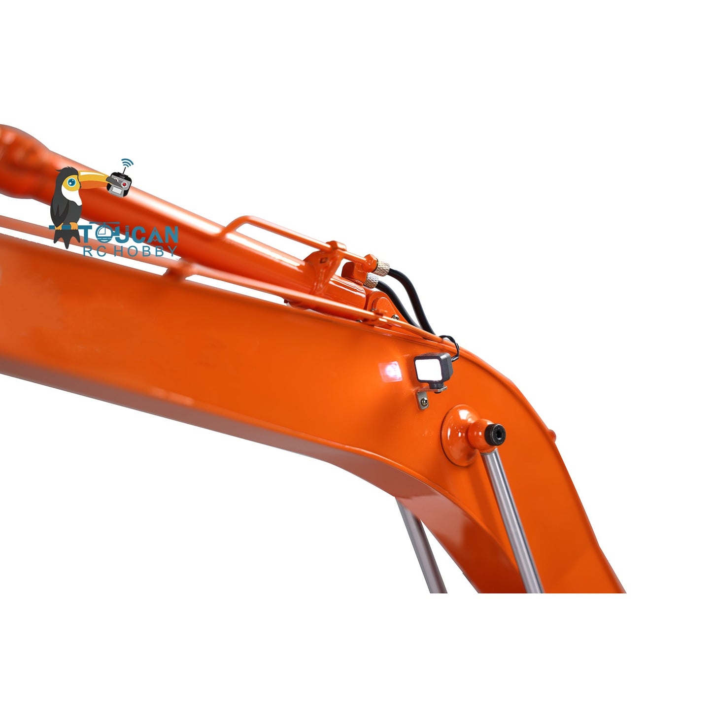 DIM-H3 360 1/12 RC Excavator Assembled Metal Hydraulic Tracked Truck Painted Light System Motor ESC Valve Servo Sticker