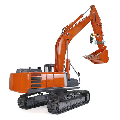 DIM-H3 360 1/12 RC Excavator Assembled Metal Hydraulic Tracked Truck Painted Light System Motor ESC Valve Servo Sticker