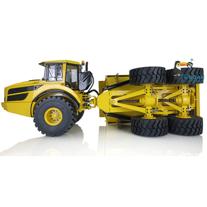 IN STOCK Remote Control 1/14 6x6 Metal Hydraulic lifting Articulated Truck A40G RC Dumper Toys Model Motor Servo Transmitter