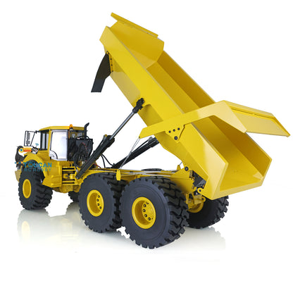 XDRC A40G 1/14 6x6 Metal Hydraulic RC Articulated Truck Radio Controlled Dumper Tipper RTR MODEL Toys Construction Vehicles