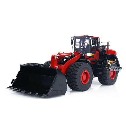 1/14 WA480 Metal RC Hydraulic Loader Remote Control Construction Vehicles Model Sounds Light ESC Servo Motor