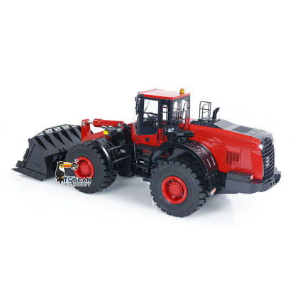 1/14 Hydraulic RC Loader WA480 RTR Metal Truck 2-speed Radio Control Construction Vehicles Lights Sounds Emulated Car Models