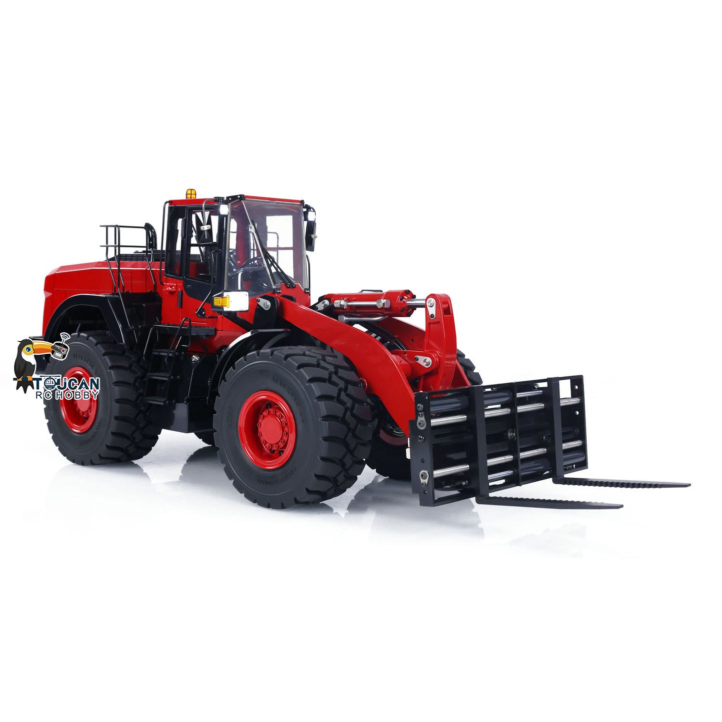 1/14 WA480 Metal RC Hydraulic Loader Remote Control Construction Vehicles Model Sounds Light ESC Servo Motor