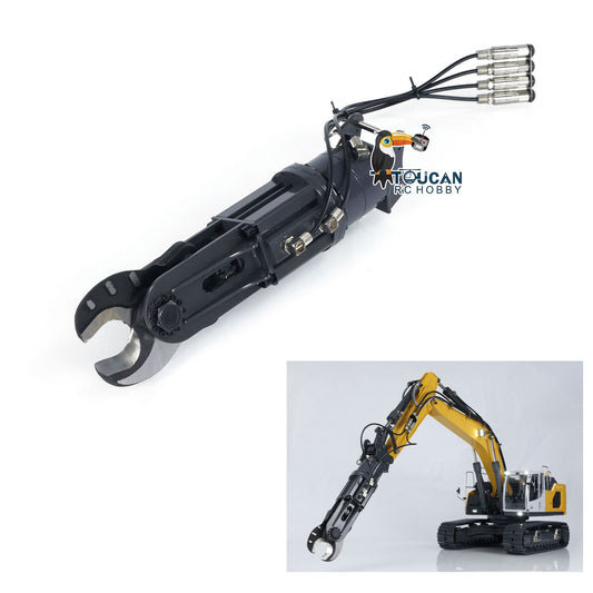 Metal Hydraulic Shear for XDRC 1/14 RC Hydraulic Excavator L945 Heavy Machine Emulated Construction Vehicle Model DIY Accessories