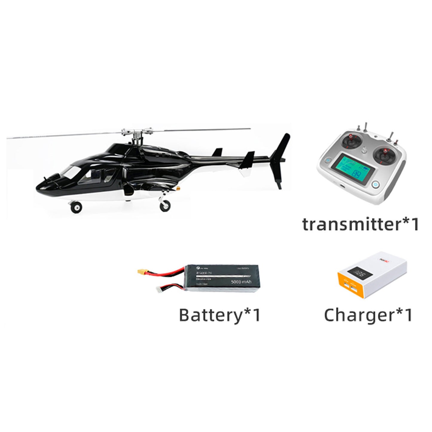 FLYWING RC Scale Smart Helicopter RTF Drone Radio control Toy GPS Altitude Hold Painted and Assembled 88*29*30CM 4kg