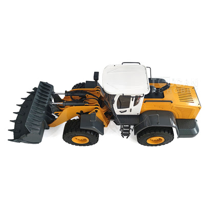 JDMODEL 1/14 RC Wheeled Loader Hydraulic Metal Truck Assembled Painted 870K K870 I6S Radio Light Sound System Valve Pump ESC Motor