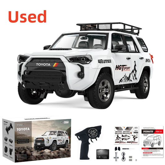 US Stock Second-hand 1/18 HG 4x4 RC Off-road Vehicles 4Runner Remote Controlled Crawler Climbing Cars Simulation DIY Model