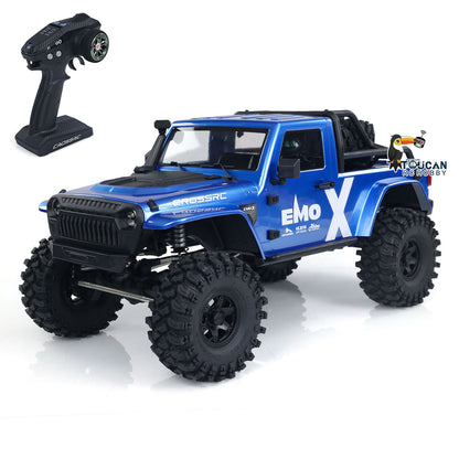 IN STOCK CROSSRC 1/8 Painted RC Crawler Car 4X4 EMO X Remote Control Off-road Vehicles PNP Hobby Models Emulated Vehicle Toys