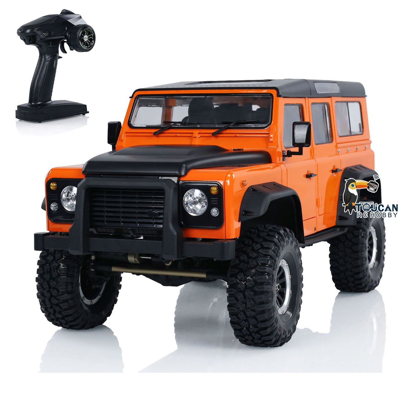 1/10 YIKONG 4x4 Painted RC Crawler Remote Controlled Off Road Car 2Speed Radio Motor ESC Servo DIY Vehicle Models