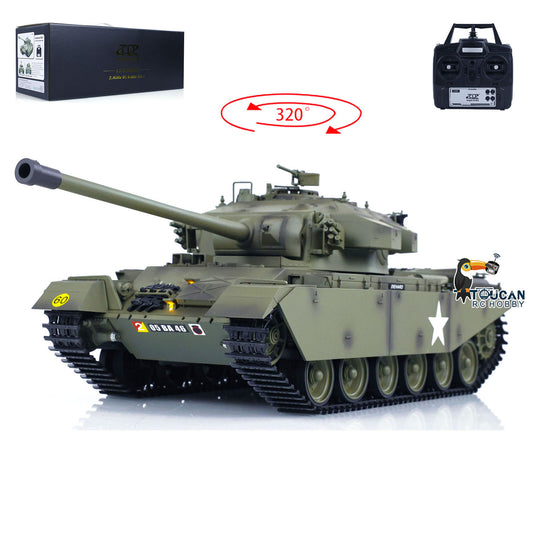 US Stock Tongde 1/16 RC Infrared Battle Tank Centurion MK5 Electric Remote Controlled Panzer DIY Model Combat System Smoke Unit