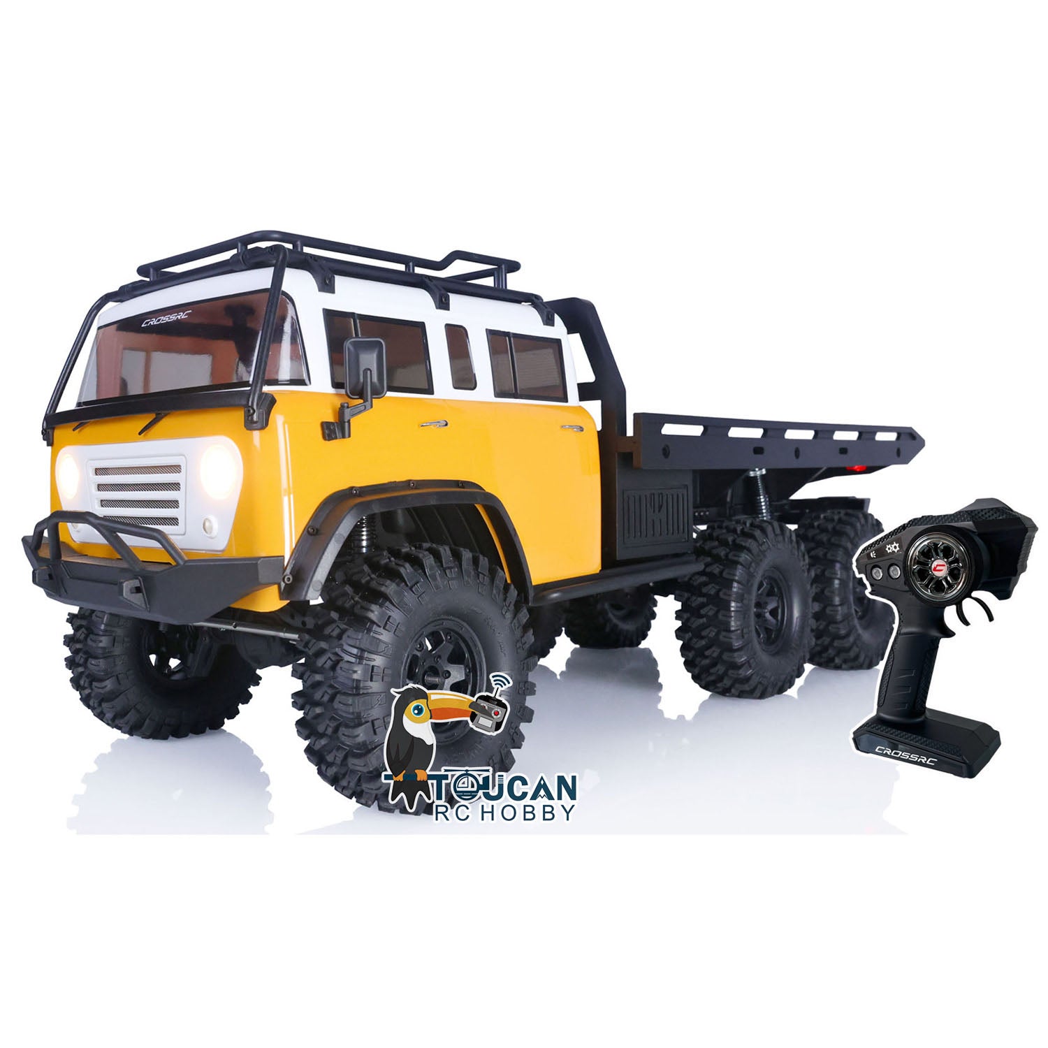 CROSSRC JT6 6WD 6X6 1/10 RC Crawler RTR 2.4GHz Remote Control