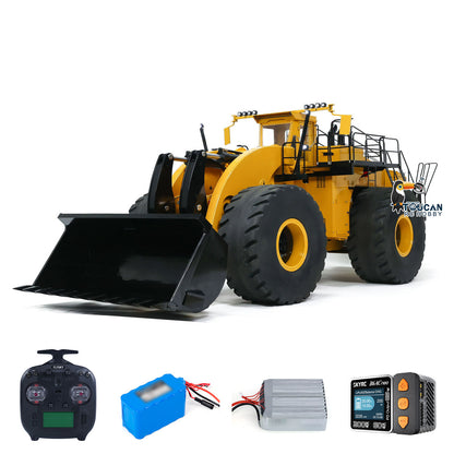 TOUCAN 1/14 Scale L2350 RC Hydraulic Loader Heavy Duty RTR Radio Control Construction Vehicle ESC Servo Motor Smoking Unit