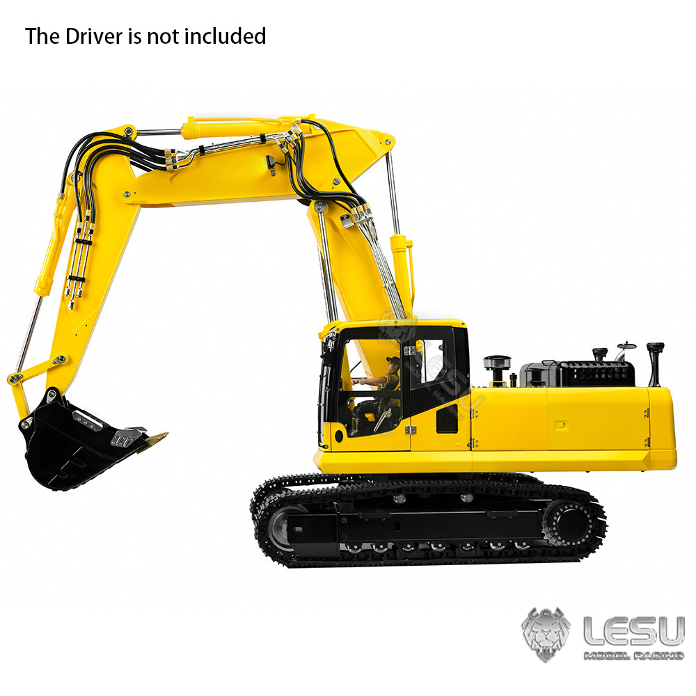 LESU 1/14 PC36 RC Hydraulic Heavy-duty Remote Control Excavator Digger 3-Arm ET36L Ready to Run Painted PL18EV Lite