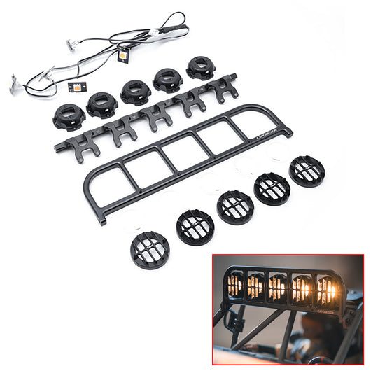 Capo U4 Queen CD1582X Spotlights LED Spot Lamp for 1/8 RC Crawler Car Model Part Radio Control Off-road Vehicle DIY Model