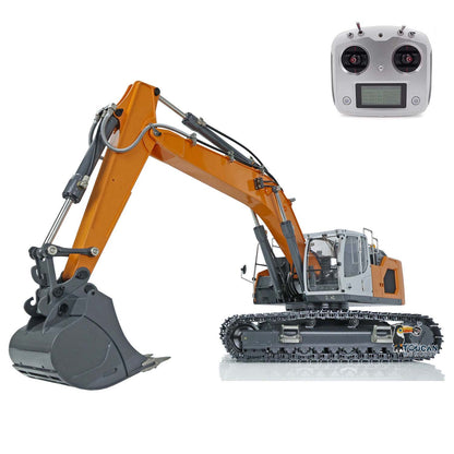 RC Hydraulic Shovel 1/14 Scale Radio Control Excavator 945 Painted Assembled Two Buckets Lights Radio System Truck