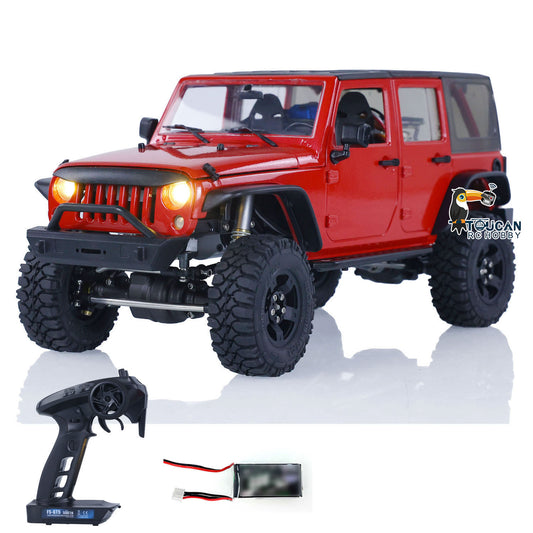 Capo 1/18 RC Crawler Car CUB2 RTR Painted Assembled Remote Control Climbing Vehicle 2-Speed Transmission Light Sound ESC