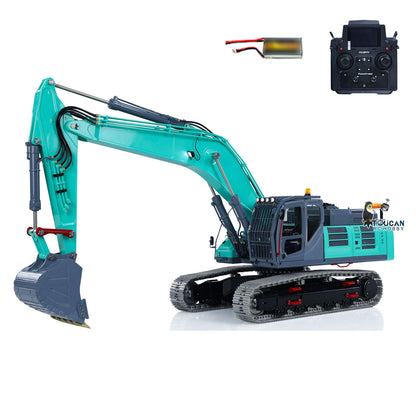 IN STOCK LESU SK500LC 1/14 RC Digger Radio Controlled Hydraulic Excavator Painted Assembled Construction Vehicle Toy Electric Car Model