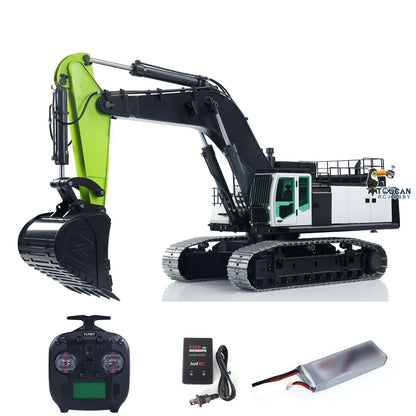 USA Pre-order 1/12 Metal RC Hydraulic Excavator ZOOMLION ZE960G Double Pump RTR Radio Control Digger Heavy Machine Model