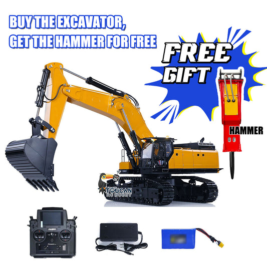 Kabolite K980 1/14 Hydraulic RC Excavator SY980H Giant PL18 Lite Radio Control Digger Construction Vehicle DIY Simultion Car Toy