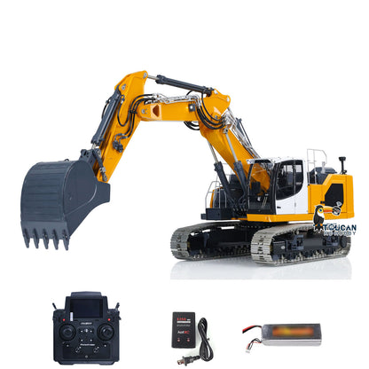 LESU 3-Section Arm Metal 1/14 Hydraulic RC Excavator LR945 Radio Control Diggers PNP/RTR Optional Versions