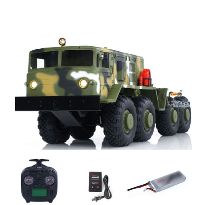 1/12 CROSS BC8A Mammoth 8*8 RC Off Road Car RTR Military Truck Model Vehicles FlySky ST8 Remote Controller Assembled Painted