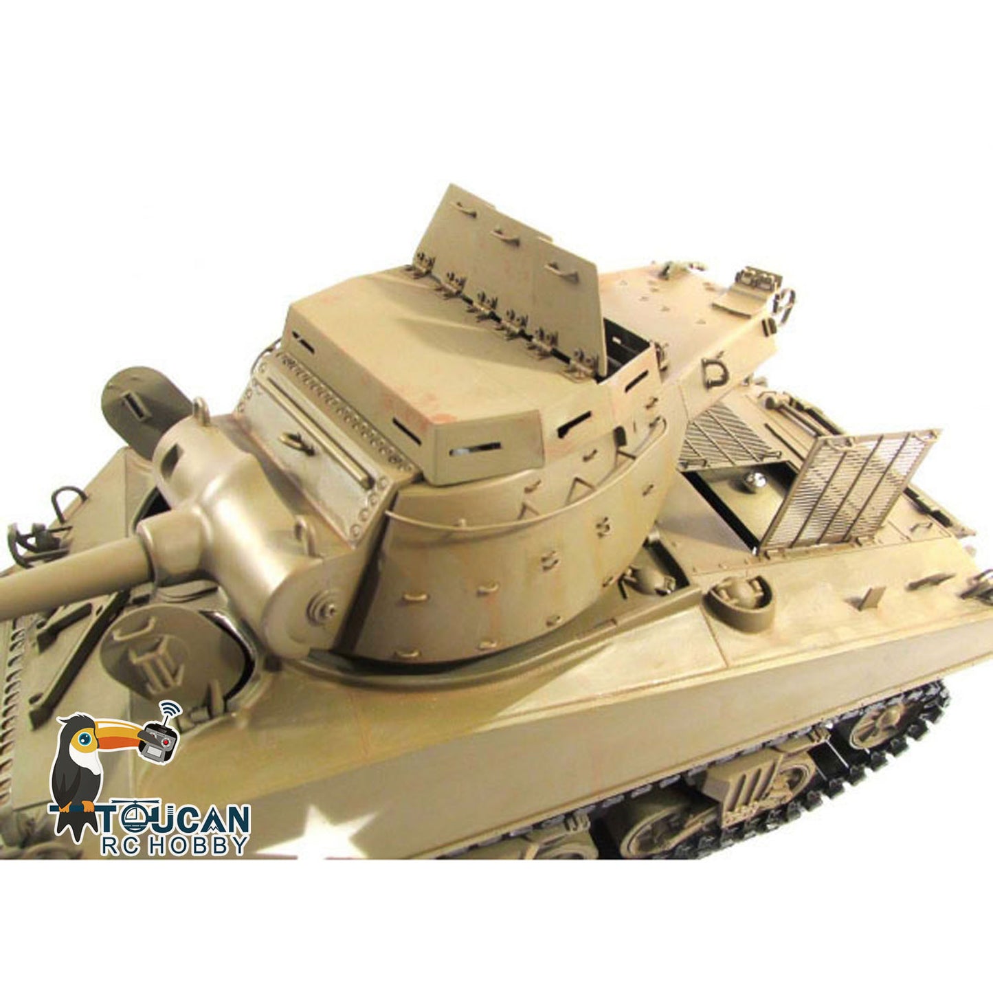 US STOCK Mato Metal 1/16 Scale RC Tank Remote Controlled Military Panzer Army Vehicle M36B1 Destroyer Infrared RTR 1231 Simulation Models