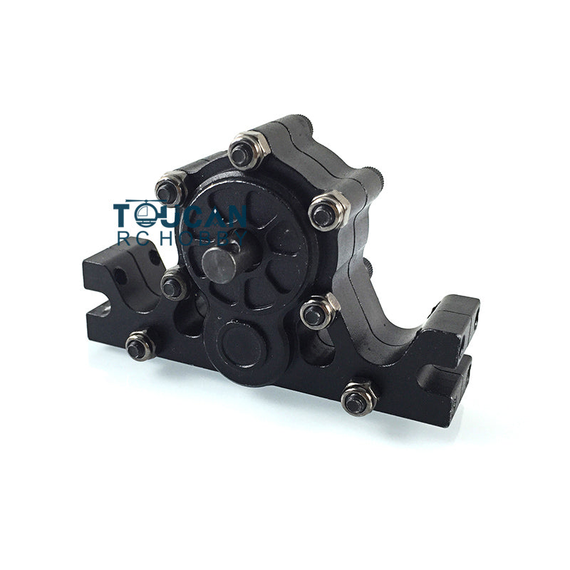 TOUCAN Metal Transfer Case DIY Spare Part for 1/14 TAMIYA RC Tractor Truck Radio Controlled Car Hobby Model