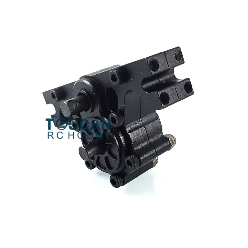 TOUCAN Metal Transfer Case DIY Spare Part for 1/14 TAMIYA RC Tractor Truck Radio Controlled Car Hobby Model