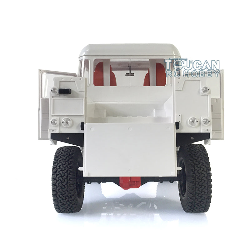 1/10 Scale D90 RC Rock Crawler Car Pickup Metal Chassis ESC Radio Wheel Tires Metal Chassis Light Sound System ESC Servo Motor