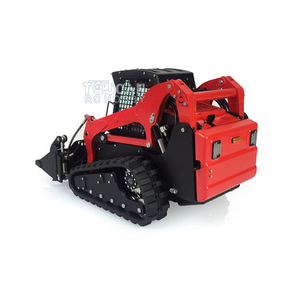 US STOCK RC LESU 1/14 Metal Hydraulic Aoue-LT5 Tracked Skid-Steer Loader RTR  Lights Sounds Truck Model