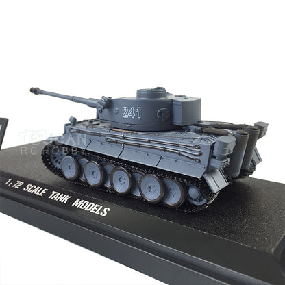 Henglong 1/72 Scale Plastic Germany Tiger 1 Tank 3818 U.S. Abrams M1A2 3918 Static Model DIY Ornament Collection