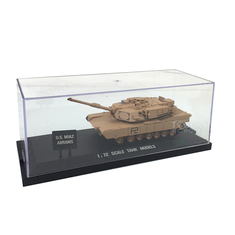 Henglong 1/72 Scale Plastic Germany Tiger 1 Tank 3818 U.S. Abrams M1A2 3918 Static Model DIY Ornament Collection